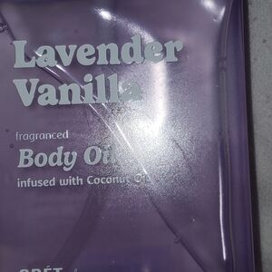 Lavender Vanilla Body Oil - Soothing Purple